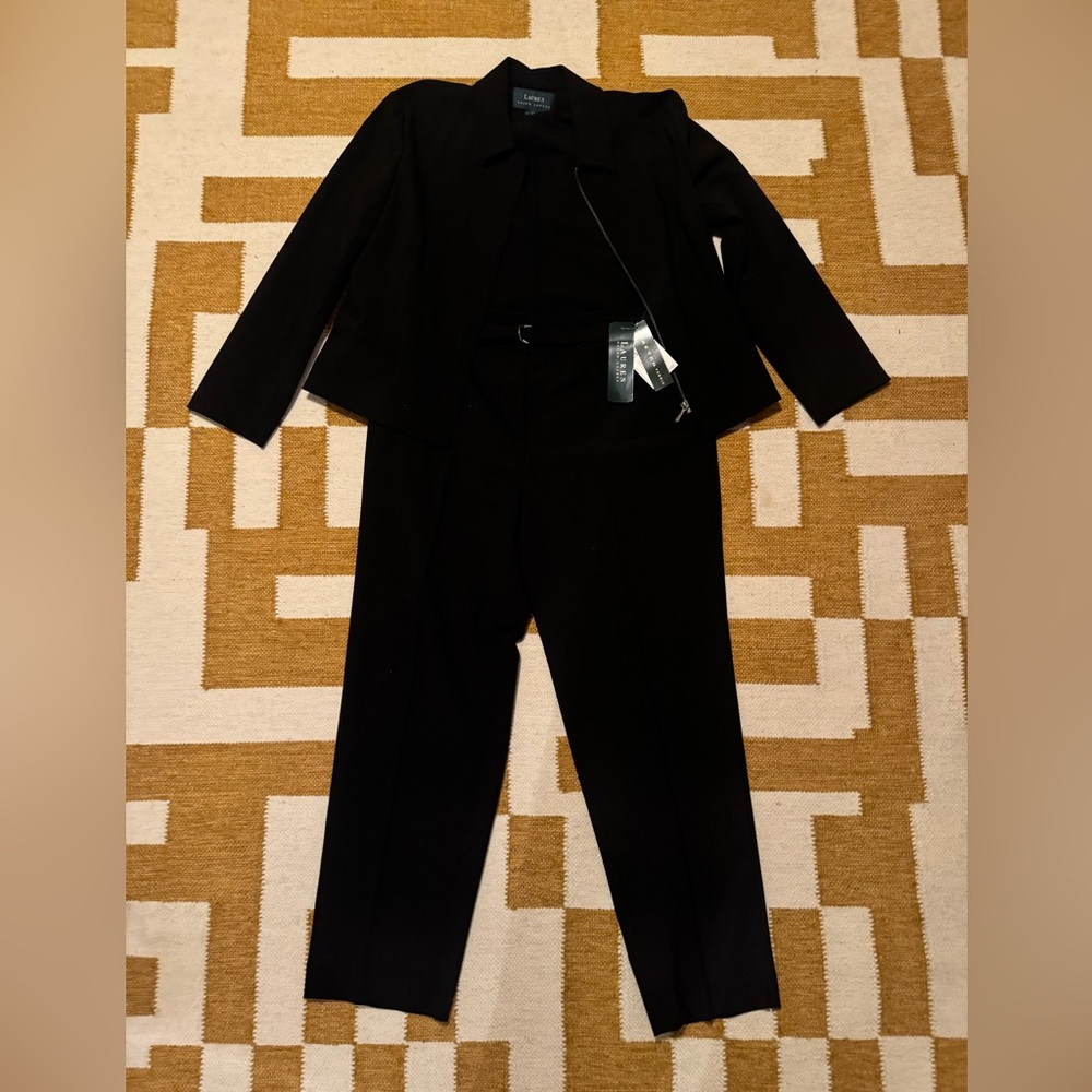 Ralph Lauren Classic Black Suit